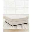 Ashley Furniture Regent Park Oversized Fabric Accent Ottoman in Pewter Gray