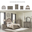 Ashley Furniture Lodenbay 7-Drawer Wood Dresser in Gray & Dark Brown