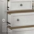 Ashley Furniture Robbinsdale 7-Drawer Wood Dresser in Antiqued White
