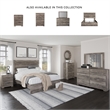 Ashley Furniture Ralinksi 6-Drawer Farmhouse Wood Dresser in Gray