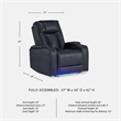 Signature Design by Ashley Feazada Sapphire Power Recliner
