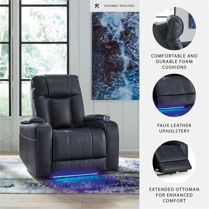 Signature Design by Ashley Feazada Sapphire Power Recliner