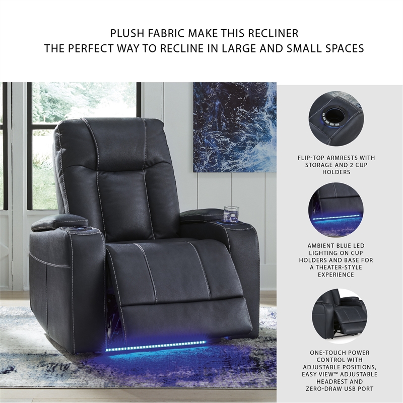 Signature Design by Ashley Feazada Sapphire Power Recliner