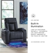 Signature Design by Ashley Feazada Sapphire Power Recliner