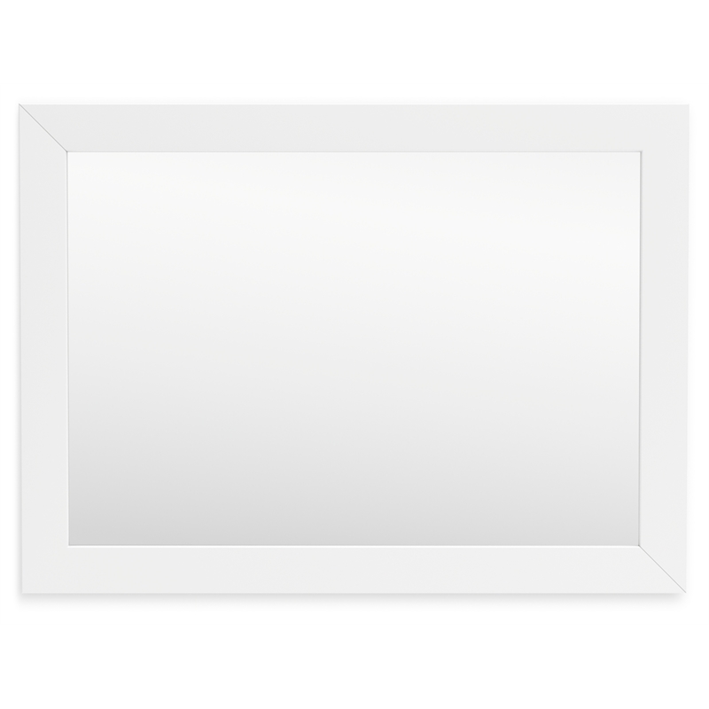 Signature Design by Ashley Mollviney White Bedroom Mirror