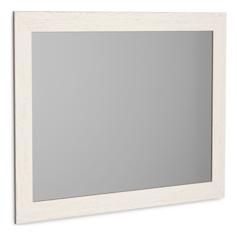 Signature Design by Ashley Stelsie White Bedroom Mirror