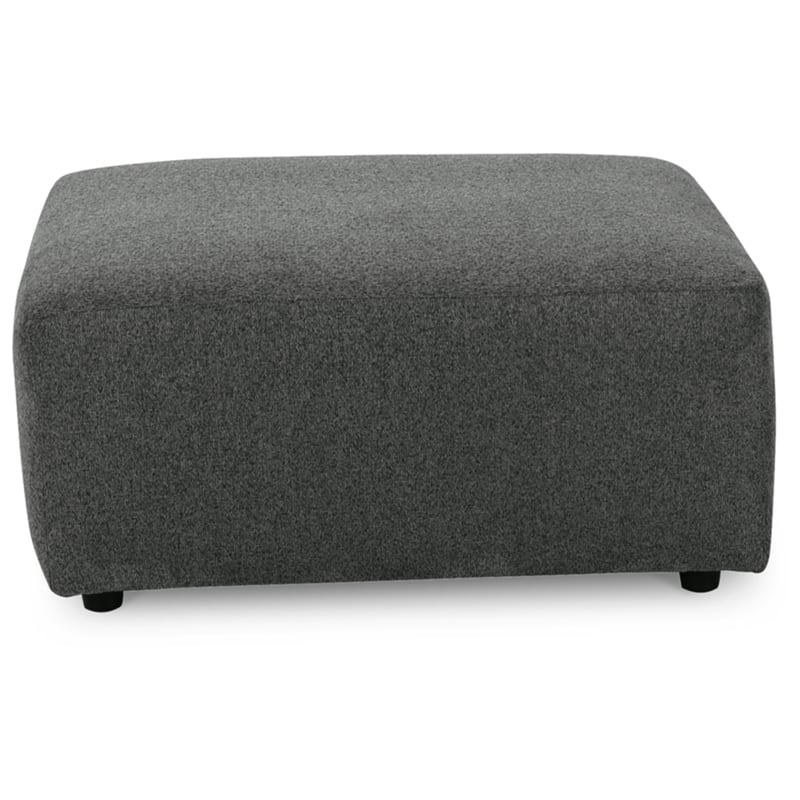 Signature Design by Ashley Edenfield Charcoal Oversized Accent Ottoman