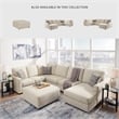 Signature Design by Ashley Edenfield Beige Oversized Accent Ottoman