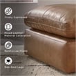 Signature Design by Ashley Emilia Caramel Oversized Accent Ottoman