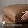 Signature Design by Ashley Emilia Caramel Oversized Accent Ottoman