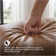 Signature Design by Ashley Emilia Caramel Oversized Accent Ottoman