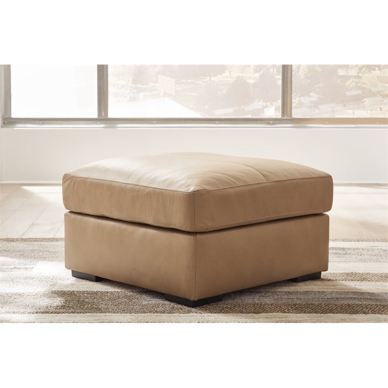 Signature Design by Ashley Bandon Toffee Oversized Accent Ottoman