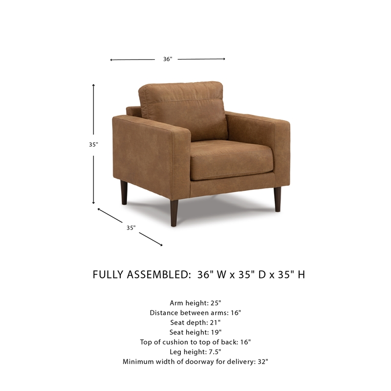 Signature Design by Ashley Telora Caramel Chair