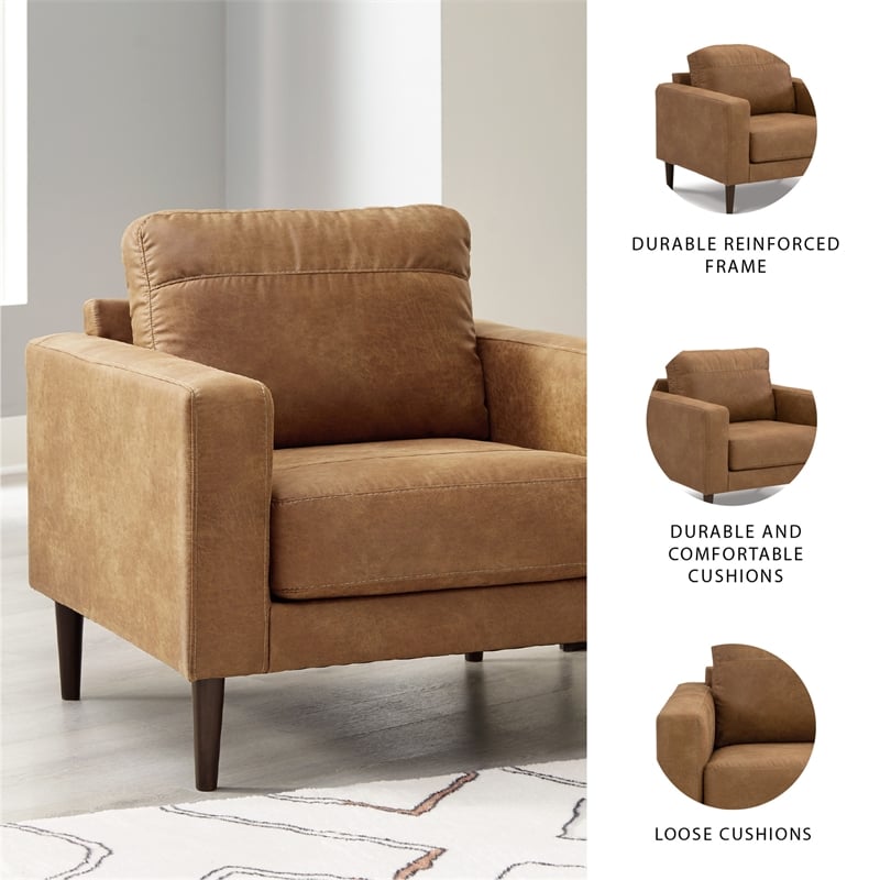 Signature Design by Ashley Telora Caramel Chair
