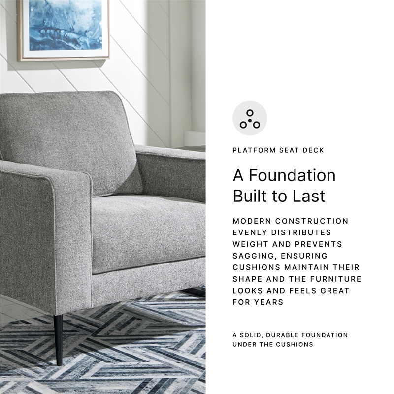Signature Design by Ashley Hazela Charcoal Chair