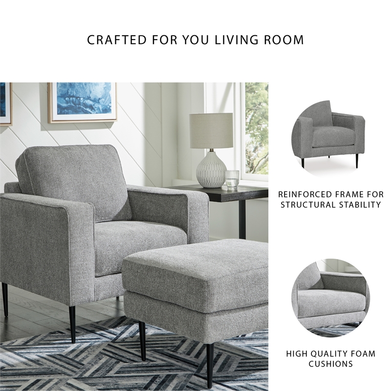 Signature Design by Ashley Hazela Charcoal Chair