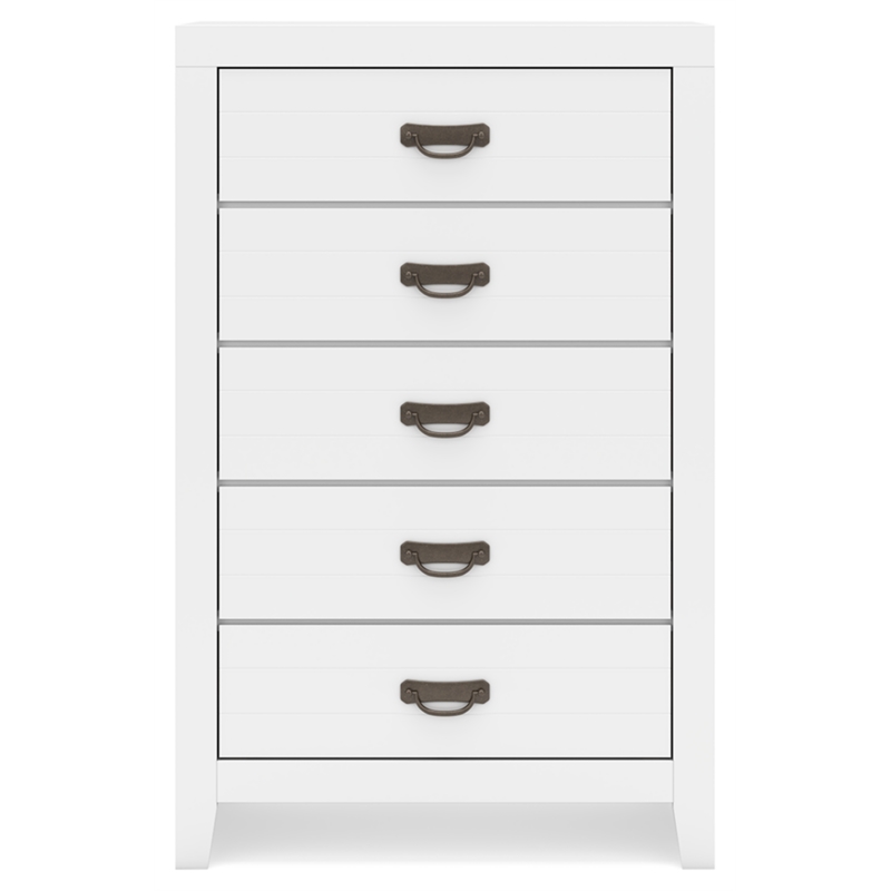 Ashley Furniture Binterglen White Chest of Drawers