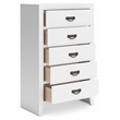 Ashley Furniture Binterglen White Chest of Drawers