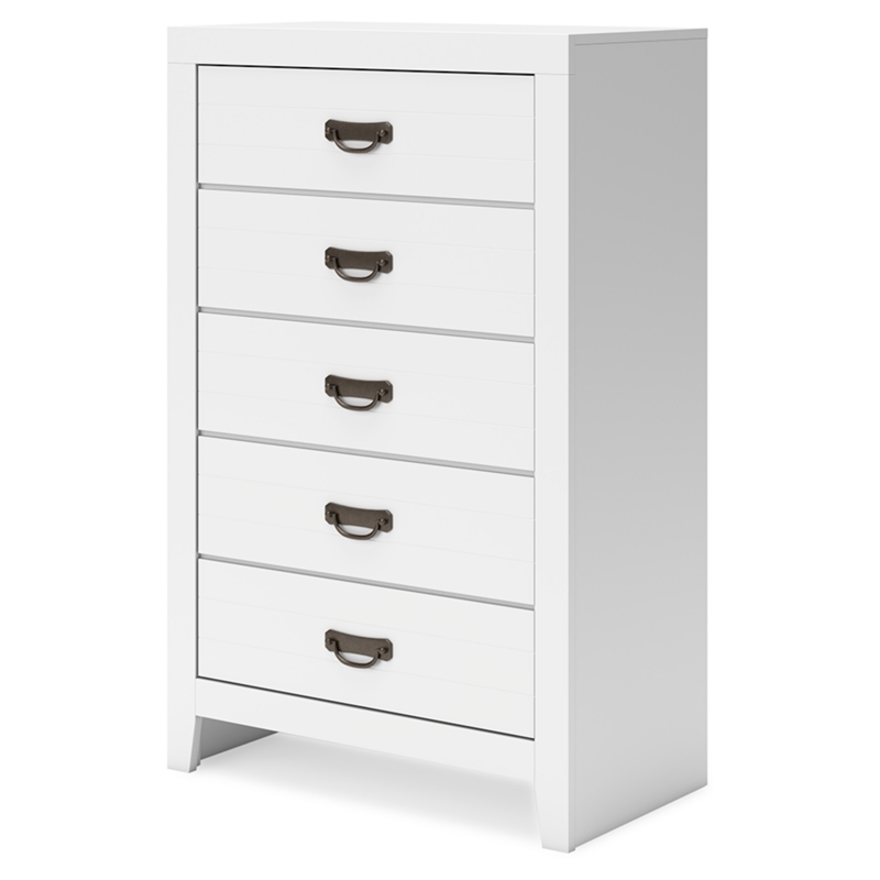 Ashley Furniture Binterglen White Chest of Drawers
