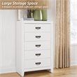 Ashley Furniture Binterglen White Chest of Drawers
