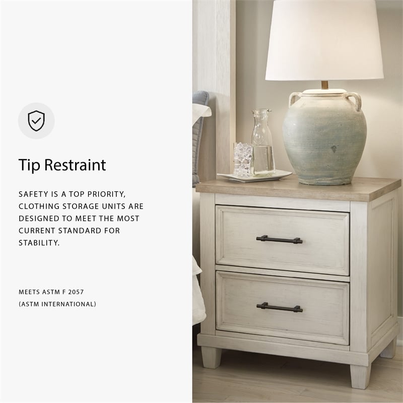 Ashley Furniture Shaybrock Light Brown Nightstand