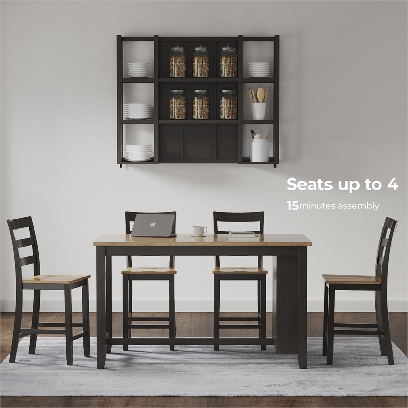 Signature Design by Ashley Gesthaven Light Brown Counter Height Dining Table