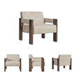 Signature Design by Ashley Adlanlock Beige Accent Chair