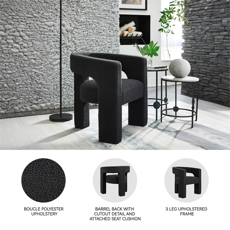Signature Design by Ashley Landick Ebony Accent Chair