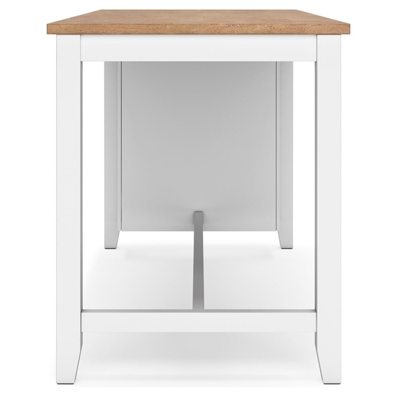 Signature Design by Ashley Gesthaven Light Brown Counter Height Dining Table