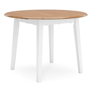 Signature Design by Ashley Gesthaven Light Brown Dining Drop Leaf Table