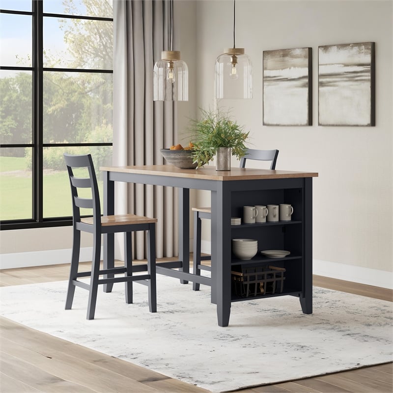 Signature Design by Ashley Gesthaven Light Brown Counter Height Dining Table