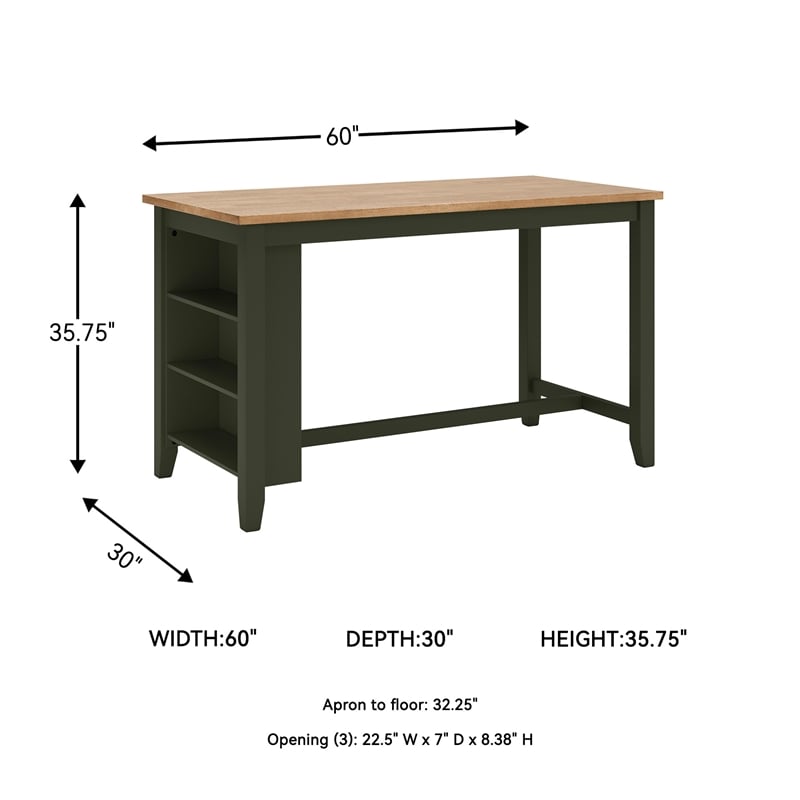 Signature Design by Ashley Gesthaven Light Brown Counter Height Dining Table