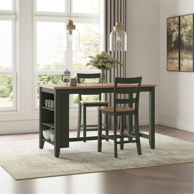 Signature Design by Ashley Gesthaven Light Brown Counter Height Dining Table