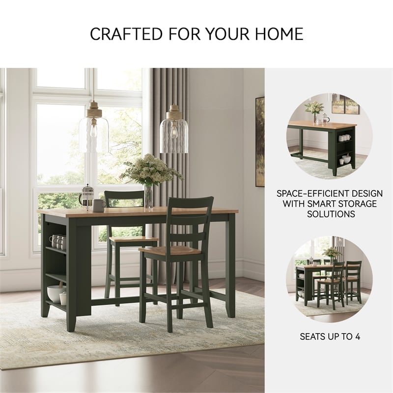 Signature Design by Ashley Gesthaven Light Brown Counter Height Dining Table