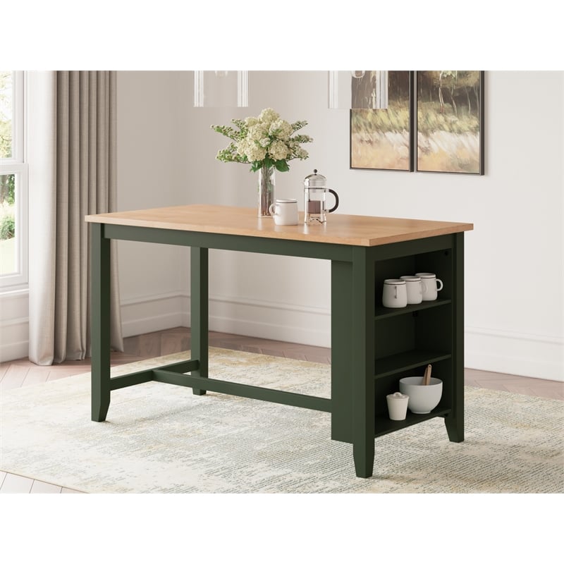 Signature Design by Ashley Gesthaven Light Brown Counter Height Dining Table