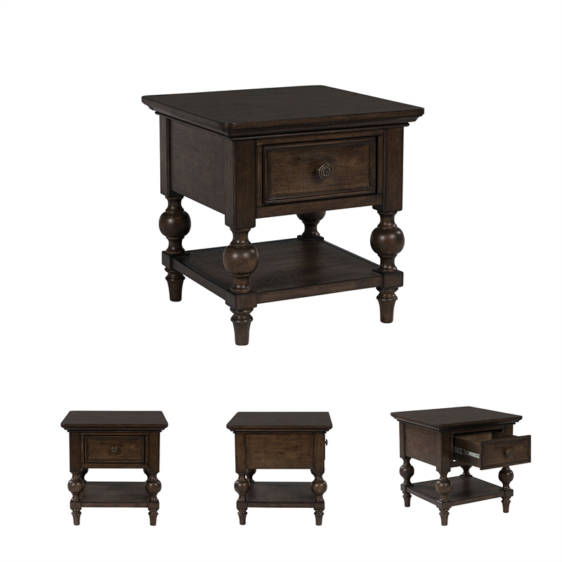 Signature Design by Ashley Veramond Brown End Table