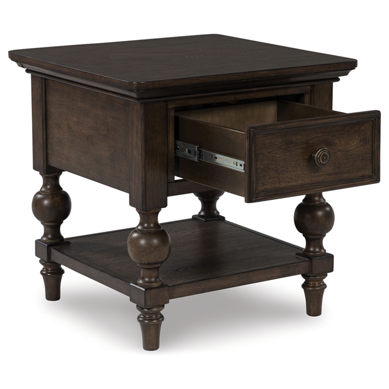 Signature Design by Ashley Veramond Brown End Table