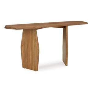 Signature Design by Ashley Holward Natural Console Sofa Table