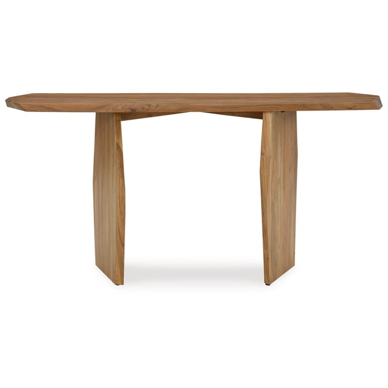 Signature Design by Ashley Holward Natural Console Sofa Table
