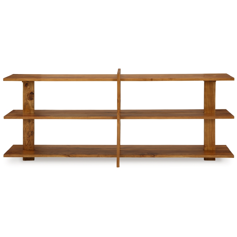 Signature Design by Ashley Fayemour Brown Console Sofa Table