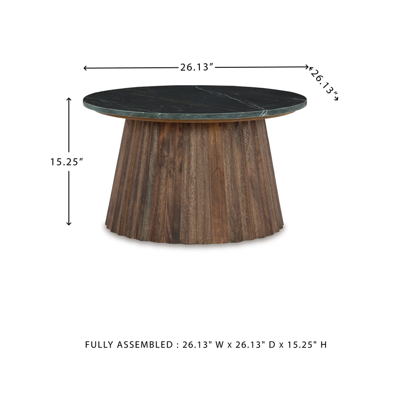 Signature Design by Ashley Ceilby Brown Accent Coffee Table