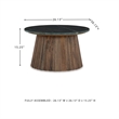 Signature Design by Ashley Ceilby Brown Accent Coffee Table