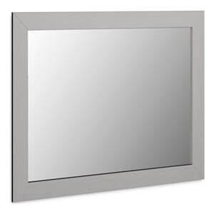 Signature Design by Ashley Cottonburg Engineered Wood Bedroom Mirror Light Gray