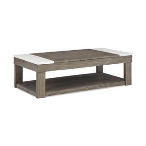 Signature Design by Ashley Loyaska Brown Lift-Top Coffee Table
