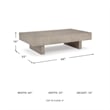 Signature Design by Ashley Jorlaina Light Brown Coffee Table