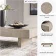 Signature Design by Ashley Jorlaina Light Brown Coffee Table