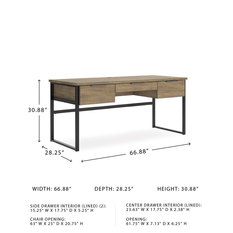 Signature Design by Ashley Montia Light Brown 67