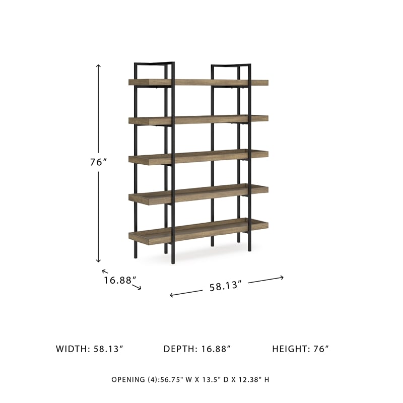 Signature Design by Ashley Montia Light Brown 76