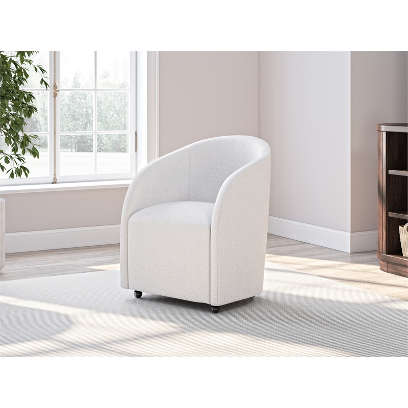 Signature Design by Ashley Korestone White Home Office Desk Chair