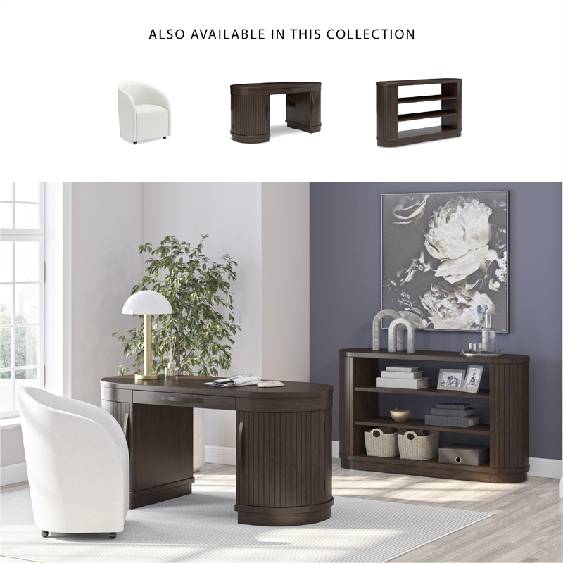 Signature Design by Ashley Korestone White Home Office Desk Chair